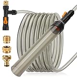 hygger Upgrade Aquarium Water Changer Kit, Semi-Automatic Fish Tank Gravel Cleaner, with 25 FT Water Hose, Flow Control Valve Photo, bestseller 2024-2023 new, best price $37.99 review