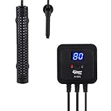 hygger 200W Aquarium Heater with LED Digital Temperature Controller, Submersible Fish Tank Heater for 15-30 Gallon Tank Photo, bestseller 2024-2023 new, best price $49.99 review