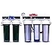 Photo LiquaGen - 6 Stage Heavy Duty - 0 TDS/PPM Reverse Osmosis/Deionization Aquarium Reef Water Filter System, 150 GPD | Ultimate Purification RO/DI Machine w/Dual Deionization Canisters new bestseller 2024-2023