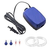 FYD 4W Aquarium Air Pump 1.8L/Min*2 Dual Outlet with Accessories for Up to 50 Gallon Fish Tank Photo, bestseller 2024-2023 new, best price $15.99 review