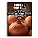 Photo Survival Garden Seeds - Walla Walla Onion Seed for Planting - Packet with Instructions to Plant and Grow Deliciously Sweet Long Day Onions in Your Home Vegetable Garden - Non-GMO Heirloom Variety new bestseller 2024-2023