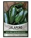 Photo Jalapeno Pepper Seeds for Planting Heirloom Non-GMO Jalapeno Peppers Plant Seeds for Home Garden Vegetables Makes a Great Gift for Gardeners by Gardeners Basics new bestseller 2024-2023