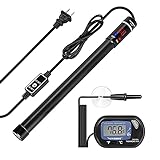 VIVOSUN Submersible Aquarium Heater with Thermometer Combination,50W Titanium Fish Tank Heaters with Intelligent LED Temperature Display and External Temperature Controller Photo, bestseller 2024-2023 new, best price $25.99 review