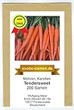 Möhre – Karotte - sehr süß – Früh- und Haupternte - Tendersweet - 200 Samen Foto, Bestseller 2024-2023 neu, bester Preis 1,95 € Rezension