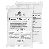 HaGaFe Rasenkalk & Gartenkalk Kalk, Gewicht: 30 Kg Für 600 M² Foto, Bestseller 2024-2023 neu, bester Preis 19,97 € Rezension