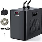 BAOSHISHAN Aquarium Chiller 42gal 1/10 HP Water Chiller for Hydroponics System with Compressor Refrigeration Special Quiet Design for Fish Tank Axolotl Coral Reef Tank 160L Photo, bestseller 2024-2023 new, best price $399.50 review