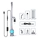 Photo hygger 360GPH Electric Aquarium Gravel Cleaner, 5 in 1 Automatic Fish Tank Cleaning Tool Set Vacuum Water Changer Sand Washer Filter Siphon Adjustable Length 15W new bestseller 2022-2021