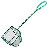 Pawfly 4 Inch Aquarium Net Fine Mesh Small Fish Catch Nets with Plastic Handle - Green Photo, bestseller 2024-2023 new, best price $4.99 review