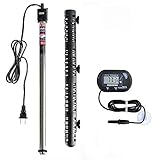 Soyon Aquarium Heater 500W, Fish Tank Heater with Adjustable Temperature 80 Gallon-100 Gallon Submersible Water Heater (500W with Extra Thermometer) Photo, bestseller 2024-2023 new, best price $20.99 review