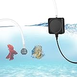 BinChang Aquarium Air Pump for Fish Tank, Quiet Mini Air Pump 1 Watt Energy Saving with Accessories 1-15 Gallon Photo, bestseller 2024-2023 new, best price $14.99 review