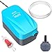 Photo Pawfly MA-60 Quiet Aquarium Air Pump for 10 Gallon with Accessories Air Stone Check Valve and Tube, 1.8 L/min new bestseller 2024-2023