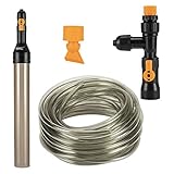 hygger Bucket-Free Aquarium Water Change Kit Fish Tank Auto Siphon Pump Gravel Cleaner Tube with Long Hose Water Changer Maintenance Tool 49-FEET Photo, bestseller 2024-2023 new, best price $39.99 review