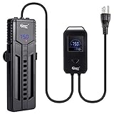 hygger 800W Titanium Steel Aquarium Heater for Marine and Fresh Water, Digital Submersible Heater with Built-in Thermometer, External LCD Display Thermostat Controller, for Fish Tank 120-180 Gallon Photo, bestseller 2024-2023 new, best price $89.99 review