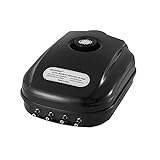 AQUANEAT Aquarium Air Pump 300GPH, for up to 200 Gallon Fish Tank, Powerful Hydroponic Aerator Pump, Adjustable Oxygen Bubbler Photo, bestseller 2024-2023 new, best price $23.99 review