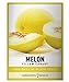 Photo Yellow Canary Melon Seeds for Planting Heirloom, Non-GMO Vegetable Variety- 2 Grams Seed Great for Summer Melon Gardens by Gardeners Basics new bestseller 2023-2022