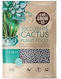 Succulents & Cactus Plant Food - Gentle Long Lasting Formula, Slow Release Fertilizer (Liquid Alternative) for All Potted Succulent, Cacti & Aloe Vera Plants (5 oz) Photo, bestseller 2024-2023 new, best price $8.97 review