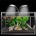 Foto Foreverup LED Aquarium Licht, Aquarium Beleuchtung mit Clip, Clip-on Aquarium Lampe Fish Tank Lights Aquarium Clip Licht für Fisch Tank Pflanze, Zierfische, Wasserpflanzen, EU-Stecker (weißes Licht) neu Bestseller 2023-2022