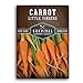 Photo Survival Garden Seeds - Little Fingers Carrot Seed for Planting - Packet with Instructions to Plant and Grow Delicious Baby Carrots in Your Home Vegetable Garden - Non-GMO Heirloom Variety - 1 Pack new bestseller 2024-2023
