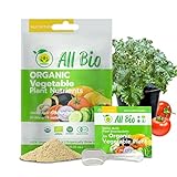 ALL BIO - Organic Plant Food - Vegetable and Edible Greens Nutrients/Biostimulants for Indoor House Plants and Outdoor Plants/Mixed in Water/Foliar Spray. Covers Approx. 1,800 sq.ft (10g) Photo, bestseller 2024-2023 new, best price $13.99 review