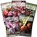 Photo Sow Right Seeds - Beet Seeds for Planting - Detroit Dark Red, Golden Globe, Chioggia, Bull’s Blood and Cylindra Varieties - Non-GMO Heirloom Seeds to Plant a Home Vegetable Garden - Great Gift new bestseller 2023-2022