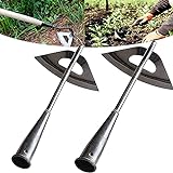 cdbz All-Steel Hardened Hollow Hoe,Garden Hoes for Weeding,Hollow Hoe for Gardening,Hoe Garden Tool,Garden Hoe for Backyard Weeding, Loosening, Farm Planting Photo, bestseller 2024-2023 new, best price $24.99 review