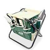 GardenHOME Garden Tool Set 7 Piece Gardening Tools 5 Sturdy Stainless Steel Gardening Tool Set , Heavy Duty Folding Stool, Detachable Canvas Bag Photo, bestseller 2024-2023 new, best price $39.99 review