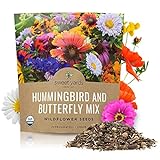 Wildflower Seeds Butterfly and Humming Bird Mix - Large 1 Ounce Packet 7,500+ Seeds - 23 Open Pollinated Annual and Perennial Species Photo, bestseller 2024-2023 new, best price $7.97 ($0.00 / Count) review