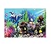 Foto Hintergrund für Aquarium, Dekoration, Poster, Aufkleber, PVC, selbstklebend, Unterwasserwelt, 122 x 50 cm neu Bestseller 2024-2023