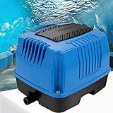 VEVOR Linear Air Pump, 40W/110V Septic Air Pump, 28Kpa Septic Aerator Pump w/17 Outlets Diffuser, Max Air Flow Rate 1350GPH, Max Water Depth 3.3ft for Fish Pond, Aquarium, Hydroponics, Septic System Photo, bestseller 2024-2023 new, best price $129.99 review