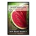 Photo Sow Right Seeds - Crimson Sweet Watermelon Seed for Planting - Non-GMO Heirloom Packet with Instructions to Plant a Home Vegetable Garden - Great Gardening Gift (1) new bestseller 2023-2022
