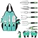 Photo Glaric Gardening Tool Set 10 Pcs, Aluminum Garden Hand Tools Set Heavy Duty with Garden Gloves ,Trowel and Organizer Tote Bag ,Planting Tools ,Gardening Gifts for Women Men new bestseller 2024-2023