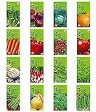 Nojaus Seklos - 16 Packungen Gemüsesamen, Hohe Qualität, Gentechnikfrei, Hohe Keimrate, Einfach Zu Wachsen Foto, Bestseller 2024-2023 neu, bester Preis 8,45 € (0,53 € / stück) Rezension