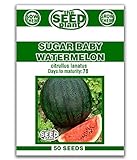 Sugar Baby Watermelon Seeds - 50 Seeds Non-GMO Photo, bestseller 2024-2023 new, best price $1.79 review