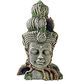 RONYOUNG Buddha Head Statue Aquarium Decorations Resin Fish Hideout Betta Cave for Large Fish Tank Ornaments Betta Sleep Rest Hide Play Breed, Grey Photo, bestseller 2024-2023 new, best price $21.99 review