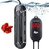 AQQA Aquarium Heater 500W 800W Submersible Fish Tank Heater with Double Explosion-Proof Quartz Tubes and External LCD Display Controller for Marine Saltwater and Freshwater Photo, bestseller 2024-2023 new, best price $74.99 review