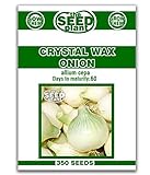 Crystal Wax Onion Seeds - 350 Seeds Non-GMO Photo, bestseller 2024-2023 new, best price $1.59 review