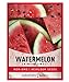 Photo Watermelon Seeds for Planting - Crimson Sweet Heirloom Variety, Non-GMO Fruit Seed - 2 Grams of Seeds Great for Outdoor Garden by Gardeners Basics new bestseller 2024-2023