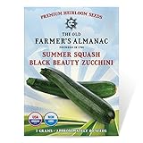 The Old Farmer's Almanac Heirloom Summer Squash Seeds (Black Beauty Zucchini) - Approx 60 Seeds Photo, bestseller 2024-2023 new, best price $4.29 ($17.38 / Ounce) review