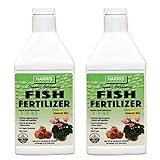 Harris Organic Plant Food and Plant Fertilizer, Hydrolyzed Liquid Fish Fertilizer Emulsion Great for Tomatoes and Vegetables, 3-3-0.3, 32oz (32oz (Quart) 2-Pack) Photo, bestseller 2024-2023 new, best price $24.99 review
