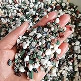 ZHUDDONG 3LB Fish Tank Rocks - Natural Polished Decorative Gravel,Small Decorative Pebbles,Mixed Color Stones,for Aquariums Gravel,Landscaping,Vase Fillers (Color Mixing) Photo, bestseller 2024-2023 new, best price $19.99 review