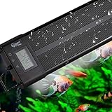 hygger Aquarium Programmable LED Light, for 48~55in Long Full Spectrum Plant Fish Tank Light with LCD Setting Display, 7 Colors, Sunrise Sunset Moon and DIY Mode, for Novices Advanced Players Photo, bestseller 2024-2023 new, best price $74.99 review