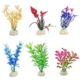 JANEMO 6 Pcs Fish Tank Decorations,Artificial Aquarium Plants,Used for Household or Office Aquarium Simulation Plastic Hydroponic Plants Photo, bestseller 2024-2023 new, best price $5.29 review