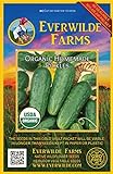 Everwilde Farms - 50 Organic Homemade Pickles Pickling Cucumber Seeds - Gold Vault Packet Photo, bestseller 2024-2023 new, best price $3.75 review