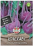 81121 Sperli Premium Kohlrabi Samen Delikateß Blauer | Aromatisch Zart | Langes Erntefenster | Kohlrabi Saatgut Foto, Bestseller 2024-2023 neu, bester Preis 2,94 € Rezension