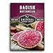 Photo Survival Garden Seeds - Watermelon Radish Seed for Planting - Packet with Instructions to Plant and Grow Unique Asian Vegetables in Your Home Vegetable Garden - Non-GMO Heirloom Variety new bestseller 2024-2023