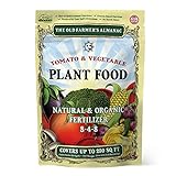 The Old Farmer's Almanac 2.25 lb. Organic Tomato & Vegetable Plant Food Fertilizer, Covers 250 sq. ft. (1 Bag) Photo, bestseller 2024-2023 new, best price $12.49 review