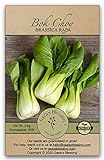 Gaea's Blessing Seeds - Bok Choy Seeds (2.0g) Canton Pak Choi Chinese Cabbage Non-GMO Seeds with Easy to Follow Planting Instructions - Heirloom 90% Germination Rate Photo, bestseller 2024-2023 new, best price $5.59 review