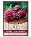 Photo Beet Seeds for Planting Detroit Dark Red 100 Heirloom Non-GMO Beets Plant Seeds for Home Garden Vegetables Makes a Great Gift for Gardeners by Gardeners Basics new bestseller 2023-2022
