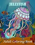 Jellyfish Adult Coloring Book: Amazing Jellyfish Coloring Book for Adult Featuring Beautiful Jellyfish Design With Stress Relief and Relaxation Photo, bestseller 2024-2023 new, best price $5.99 review