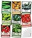 Photo Pepper Seeds for Planting 8 Varieties Pack, Jalapeno, Habanero, Bell Pepper, Cayenne, Hungarian Hot Wax, Anaheim, Serrano, Ancho Seeds for Planting in Garden Non GMO, Heirloom Seeds Gardeners Basics new bestseller 2023-2022